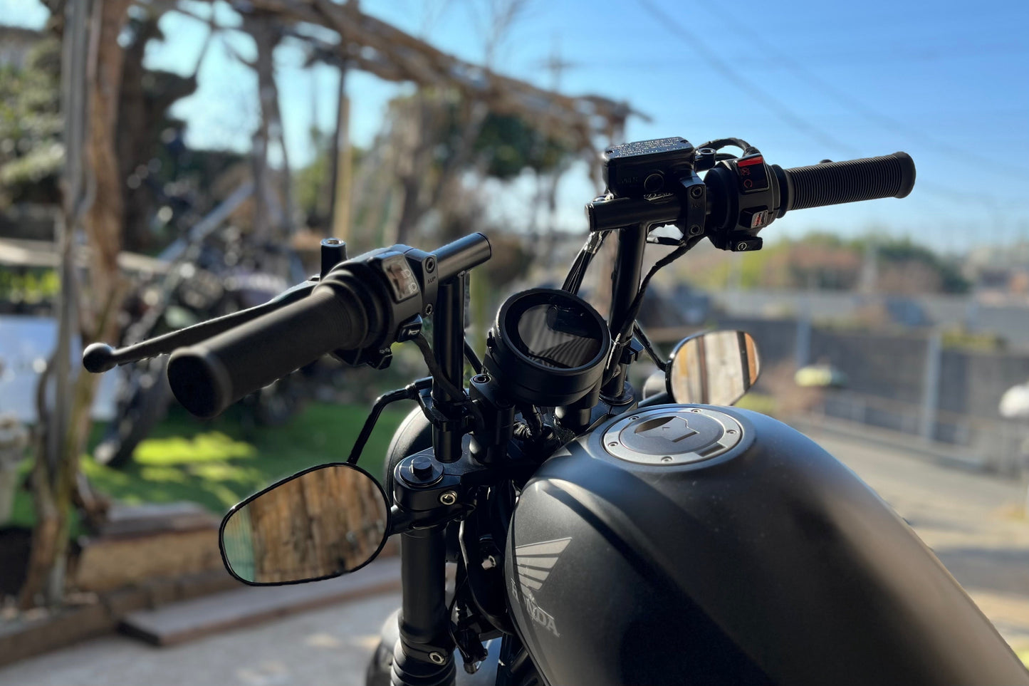 DOPE-RBD50 Long robot Handle&Breakhose for Rebel 250~500