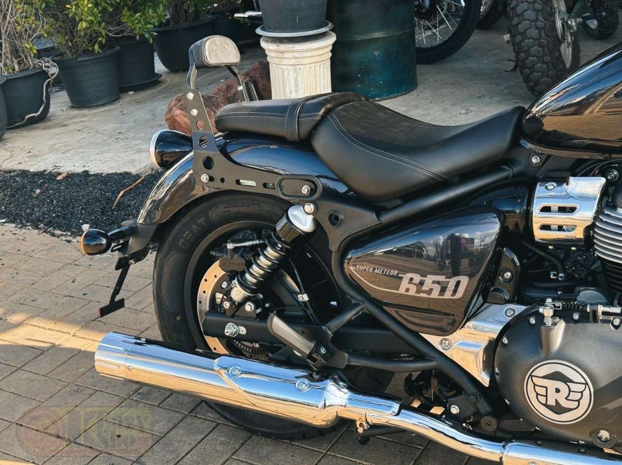 CM-ME004 Back rest for Super Meteor 650